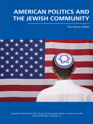 cover image of American Politics and the Jewish Community